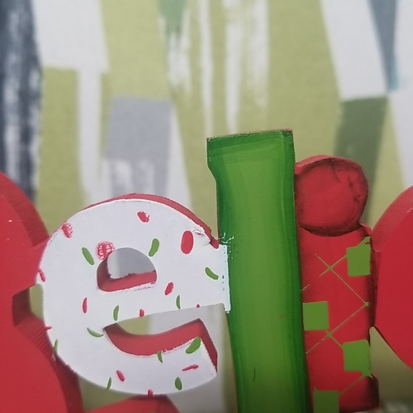 I Believe In Santa Holiday Christmas Sign Fun Home Decor Free Standing - Picture 11 of 12